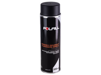 Антигравий Polfill, 500мл, черный спрей (43370)