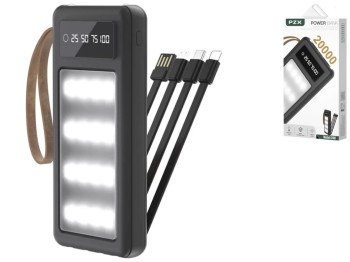 Power Bank Kingleen PZX C160 20000 mAh Цвет Черный