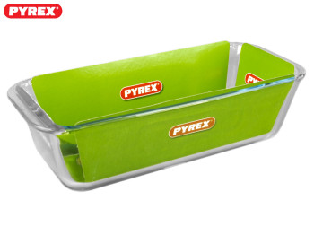 Противень термостекло Pyrex прямоугольный 28x12см 00872