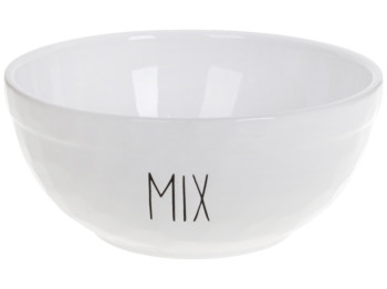 Салатник керамічний Bianco білий, 870мл