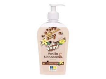 Крем-мыло жидкое Jam Vanilla & Macadamia с глицерином, 325 г