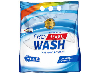 Порошок для прання універсальний ProWash, 1,5кг