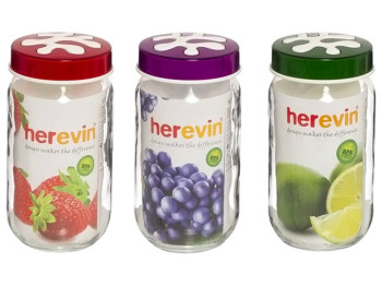 Банка Herevin Canister-Mix Colour, 1л, 8699038020481
