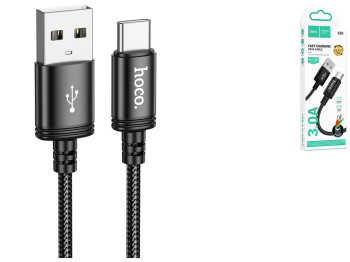 Кабель USB Hoco X89 Type-C 3A 2m Цвет Черный