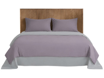 Комплект постельного белья Soho, Purple, Light gray, евро, 200х220 см, 4 предмета