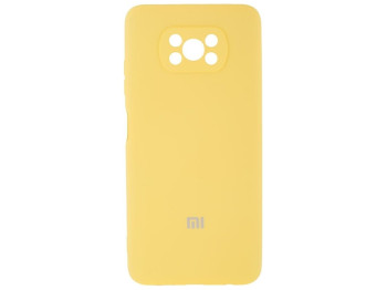 Чехол Full Case with frame для Xiaomi Poco X3 Цвет 04, Yellow
