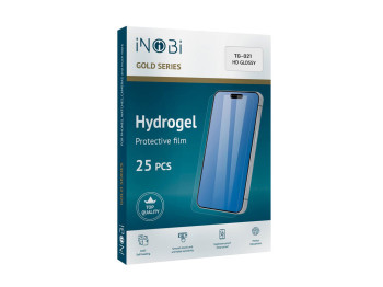 Плівка гідрогель iNobi GOLD Korean, 225 на 325 мм, глянсова, упаковка 10 штук, колір прозорий
