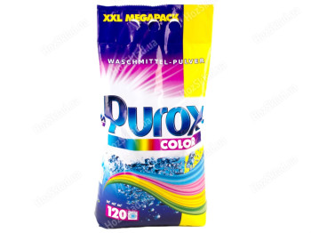 Пральний порошок безфосфатний для кольорових тканин Purox 10кг Німеччина