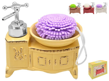 Дозатор для жидкого мыла Washbasin 14x13x6,5см (цена за набор 2 предмета)