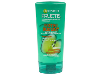 Бальзам-ополіскувач Garnier Fructis "Зростання на повну силу" для ослабленого волосся 200мл