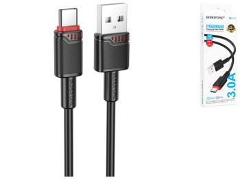 Кабель USB Borofone BX110 Type-C 3A, 1м, цвет черный