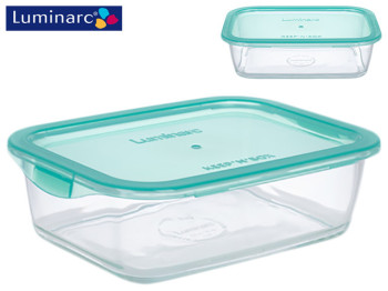 Контейнер харчовий Luminarc Keep'n Box прямокутний 1,22л P5517