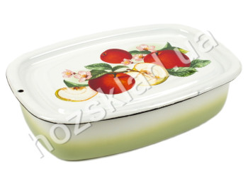 Лоток Idilia с крышкой "Ароматный" на салатовом 1л