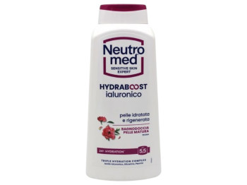 Гель для душа Neutromed hydraboost, омолаживающий, пион, pH 5.5, 600 мл