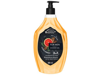 Гель для душа Energy of Vitamins 3в1 Citrus Energy, 800мл