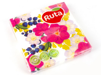 Салфетки "Ruta" Art - Флора двухсл. ароматизированные 33x33см 20шт