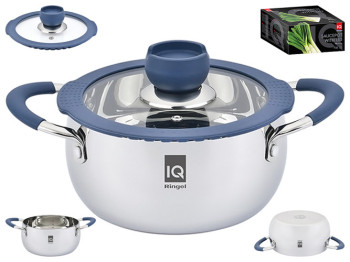 Кастрюля Ringel IQ Be Trendy, 20см, 3,4л, с крышкой, 6900067038906
