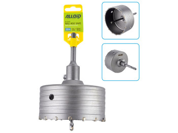 Сверло корончатое Alloid по бетону, 120мм, SDS Plus, 110мм