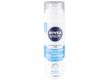 Піна для гоління Nivea men "Охолоджуюча" для чутливої шкіри 200мл