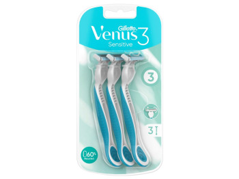 Одноразовые бритвы Gillette Venus 3 Sensetive, 3шт (цена за набор)