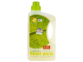 Органічний гель для прання концентрований "FEEL ECO" для білих тканин 1,5л Чехія