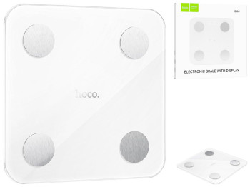 Підлогові смарт-ваги Hoco DI65, колір білий