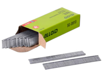 Гвозди для степлера Alloid Pro, тип 8, 10 мм х 1.2 мм, 1000 штук, цвет серебристый