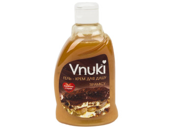 Гель-крем для душу Vnuki "Тірамісу" фліп-топ 400мл