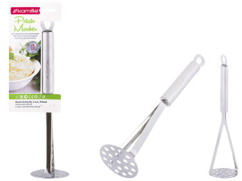 Пресс для картофеля Kamille из нержавеющей стали 28см