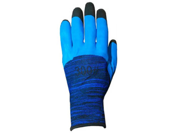 Рукавички синтетичні з латексним покриттям 3/4, 1пара