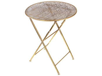 Столик металлический складной, 63см