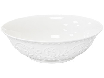 Салатник Limited Edition Malea, фарфор, 650мл, 17,5см, цвет белый