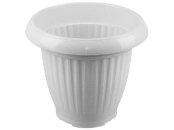 Горшок для цветов напольный №5 24л (цвет белый) Консенсус