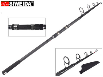 Спінінг Siweida "Carp Hercules" карбон IM7, 5 кілець, 6-секційний 3,6м 180г
