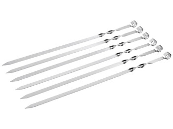 Набор шампуров Benson, 60см (цена за набор 6шт)