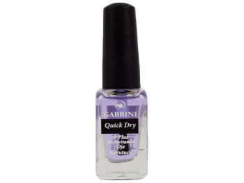 Лак GABRINI Quick Dry быстрая сушка + мультивитамины 13 мл