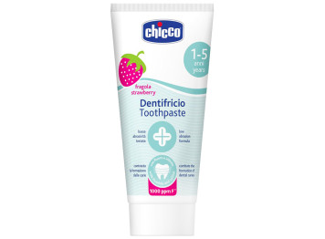 Зубная паста детская Chicco Клубника 50мл