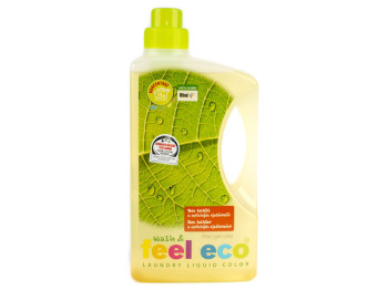 Органический гель для стирки концентрированный "FEEL ECO" для цветных тканей 1,5 л Чехия
