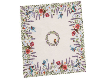 Скатерть гобеленовая Птицы в цветах 137*180см 1229-180 RUNNER