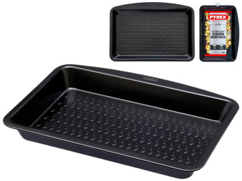 Форма для запекания Pyrex Glide, углеродистая сталь, антипригарное покрытие, 38×24см, 41×29×4,5см