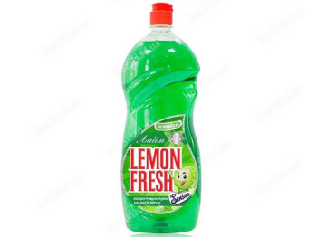 Засіб для миття посуду Lemon Fresh Зелений 1,5л