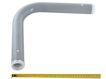 Кутовий зєднувач Intex 10934 для басейнів Ultra XTR, оцинкована сталь, 5х68,5см