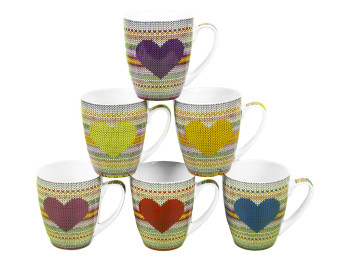 Чашка Сердце 375мл