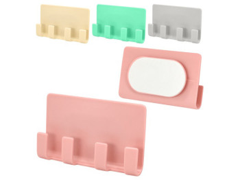 Подставка-держатель под телефон/планшет настенная 12x2,5x7см