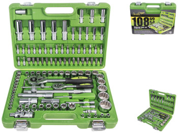 Набор инструмента универсальный Alloid 1/4&1/2, (цена за набор 108 предметов) НГ-4108