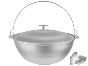 Казан татарский Prolis с литыми ручками, крышкой и дужкой 8л ТК-008д