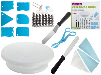 Набор кондитерский с насадками Kamille 55 предметов