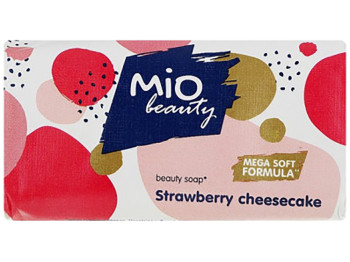 Мило тверде туалетне Mio Beauty Strawberry cheescake 90г