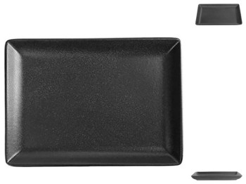 Блюдо для подачи Porland Black, 18х13см