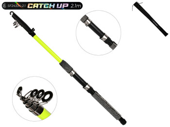 Спінінг телескопічний Catch up, 2,1м